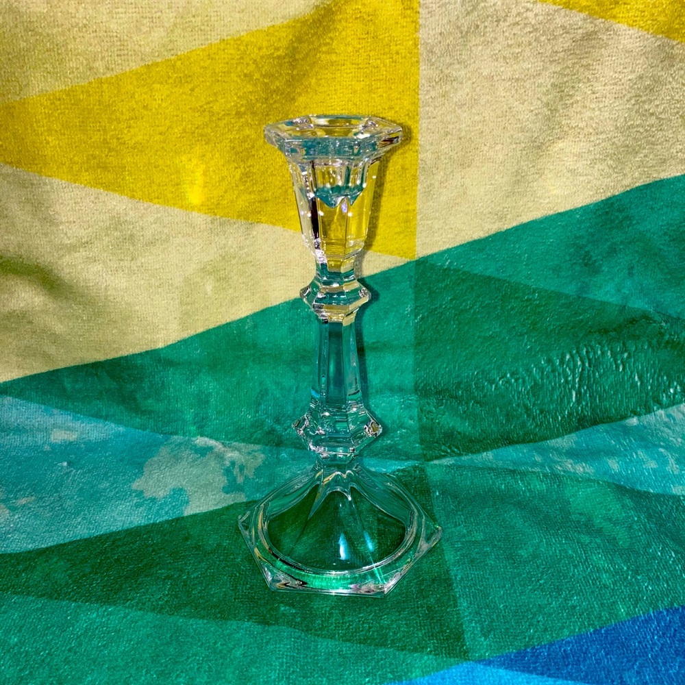 ✨Large Vintage Glass Candle Holder✨
